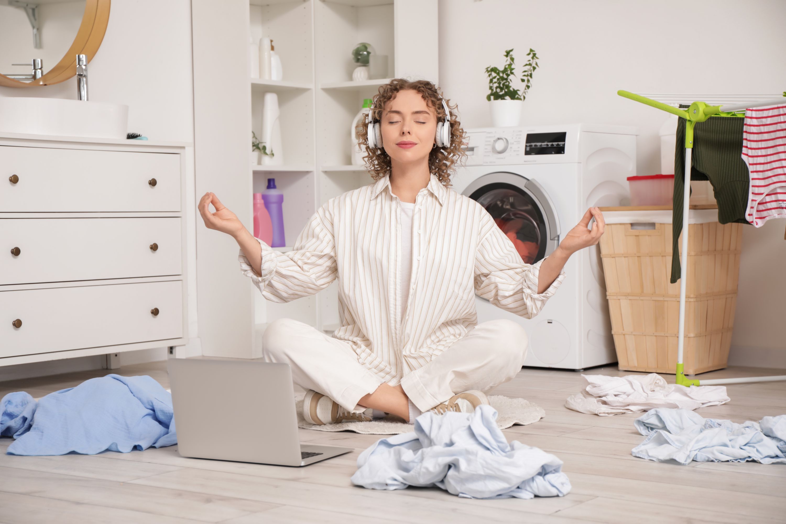 Zen Laundry Shutterstock 2585509429